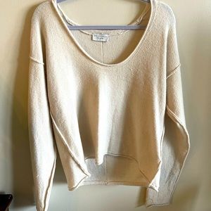 Super soft cream sweater size S. Never worn!